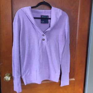 Hooded Thermal Henley Top